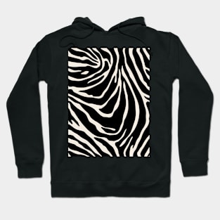 Zebra print pattern Hoodie